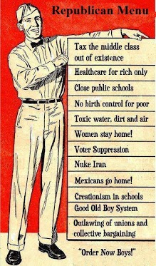 Republican Menu
